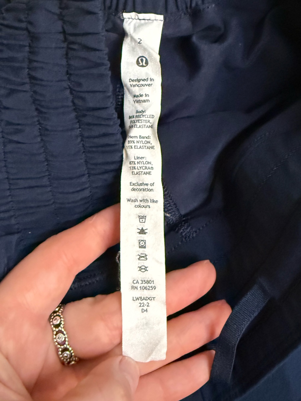 Lululemon Hotty Hot High-Rise Skirt - Picture 3 of 4